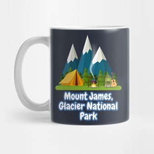 Mount James, Glacier National Park Mug